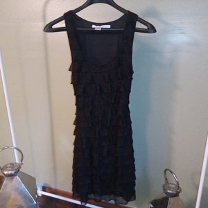 Lacy little black dress